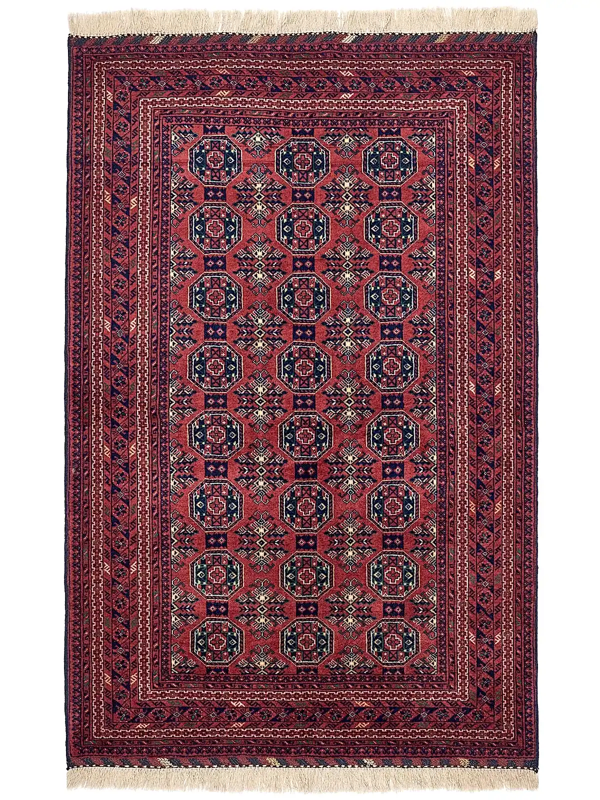 El Dokuma Belcik Kırmızı Yün