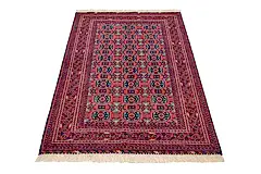 El Dokuma Belcik Kırmızı Yün