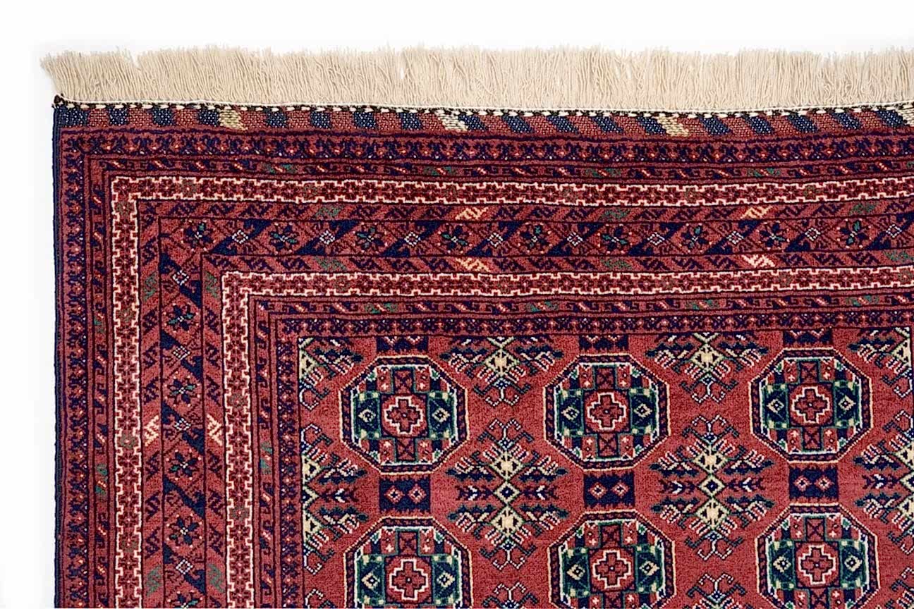 El Dokuma Belcik Kırmızı Yün