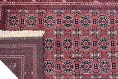 El Dokuma Belcik Kırmızı Yün