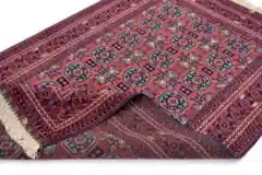 El Dokuma Belcik Kırmızı Yün