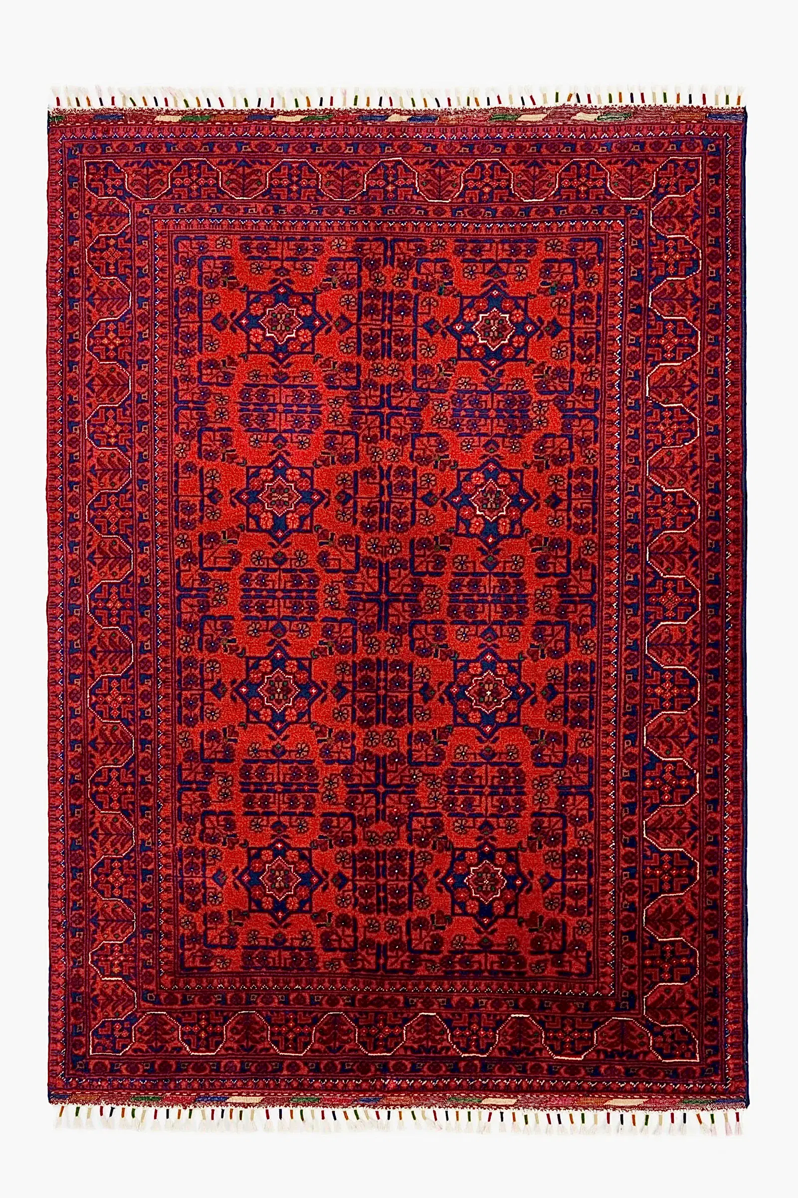 El Dokuma Türkmen Hamyap Kırmızı Yün ÖÇTH970