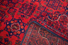 El Dokuma Türkmen Hamyap Kırmızı Yün ÖÇTH970