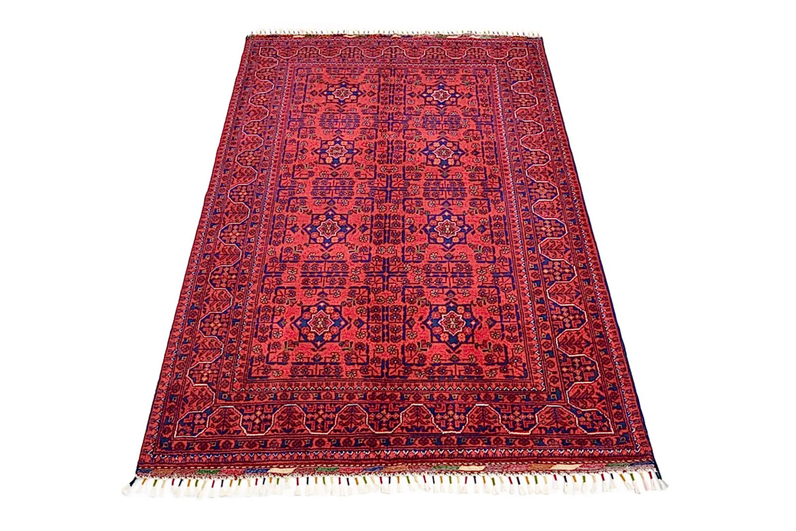 El Dokuma Türkmen Hamyap Kırmızı Yün ÖÇTH970