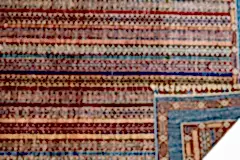 El Dokuma Şal Mavi Yün ÖÇİS1059