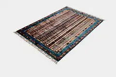 El Dokuma Şal Mavi Yün ÖÇİS1059