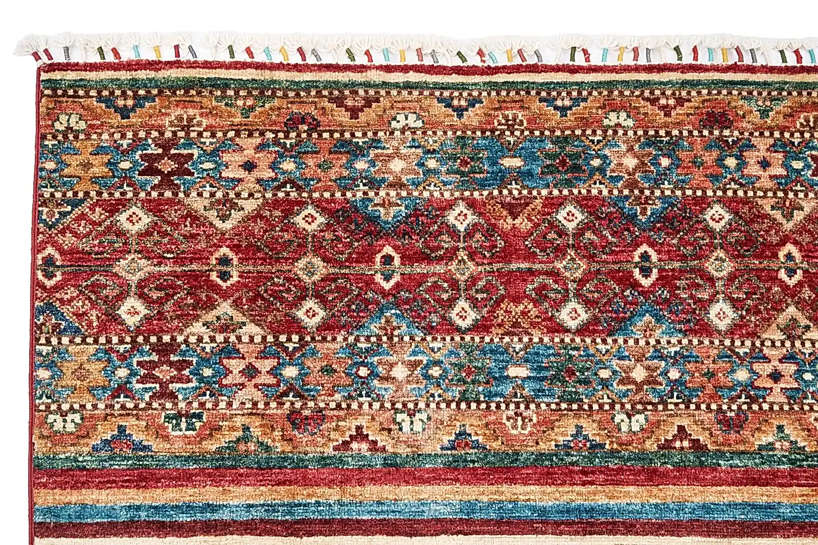 El Dokuma Bahtiyari Çok Renkli Yün ÖÇİB1068