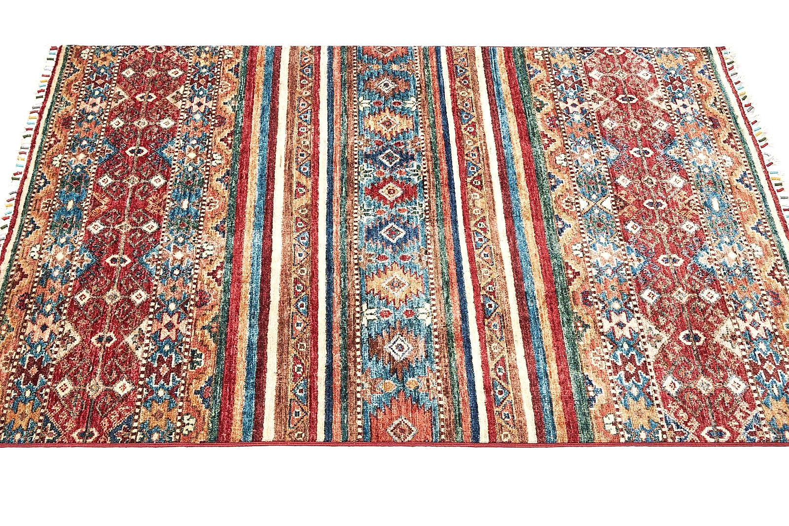 El Dokuma Bahtiyari Çok Renkli Yün ÖÇİB1068