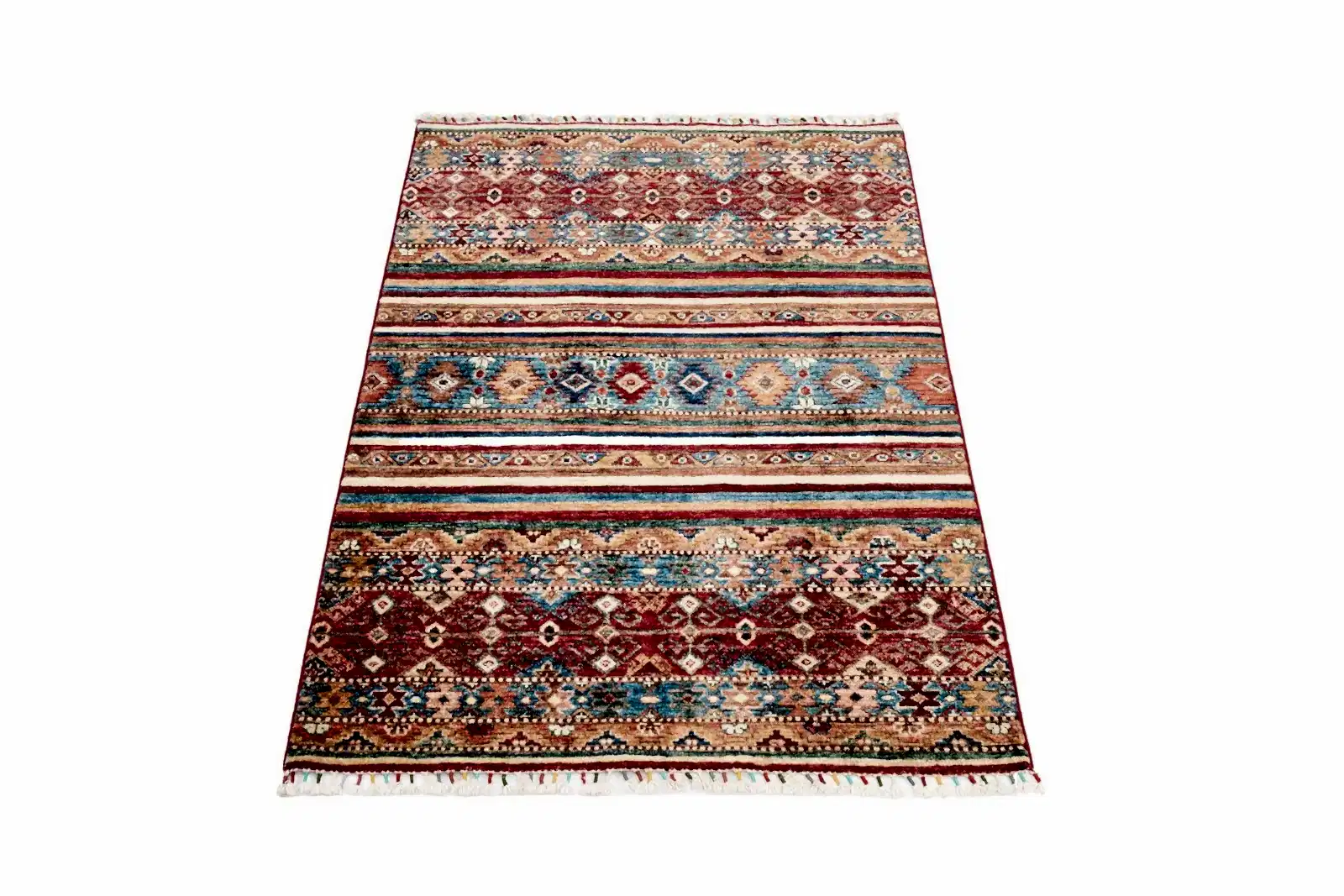 El Dokuma Bahtiyari Çok Renkli Yün ÖÇİB1068