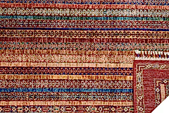 El Dokuma Şal Kırmızı Yün ÖÇİS1069