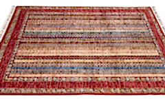 El Dokuma Şal Kırmızı Yün ÖÇİS1069