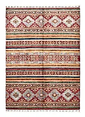 El Dokuma Bahtiyari Çok Renkli Yün ÖÇİB1071