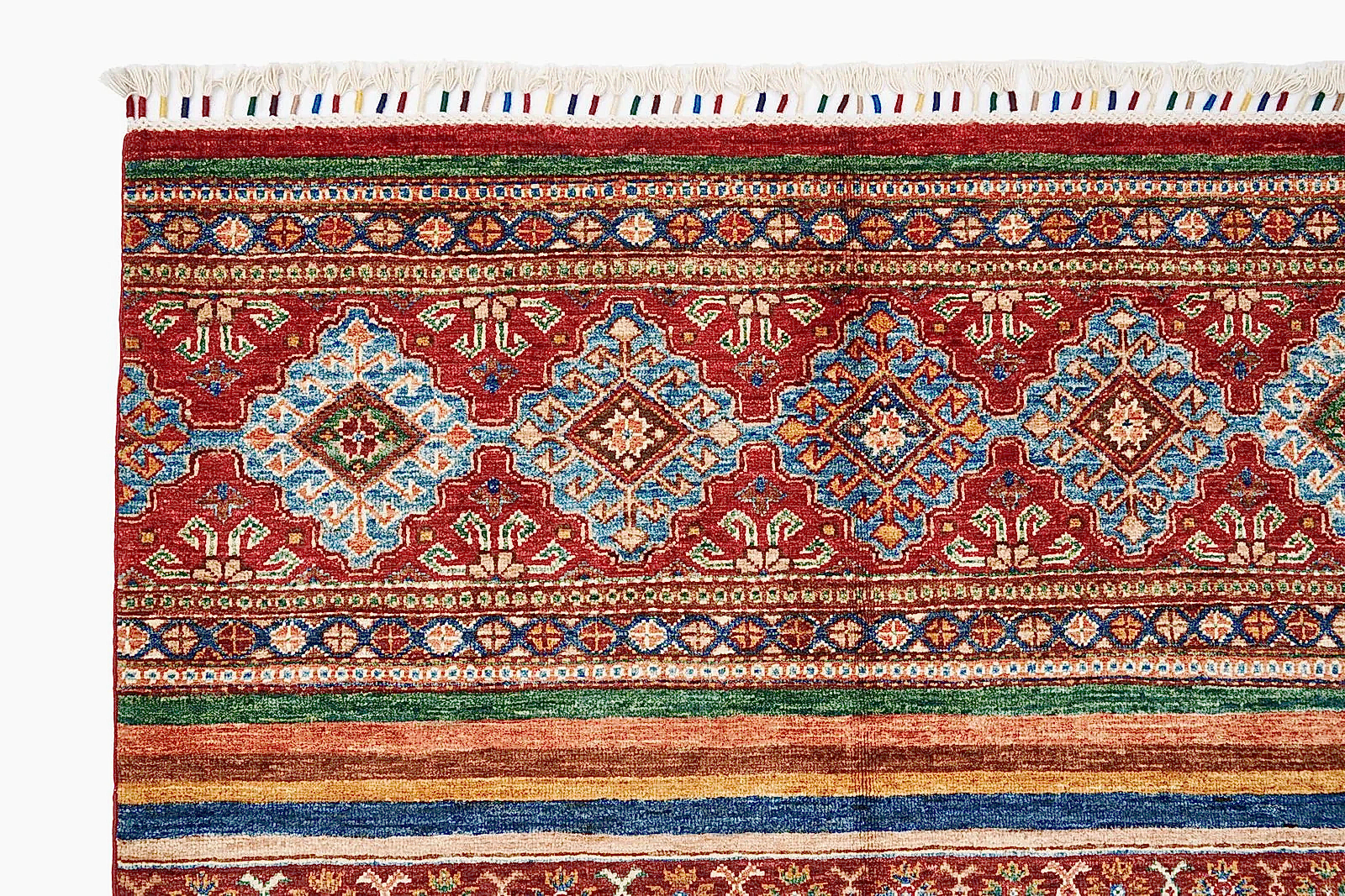 El Dokuma Bahtiyari Çok Renkli Yün ÖÇİB1071