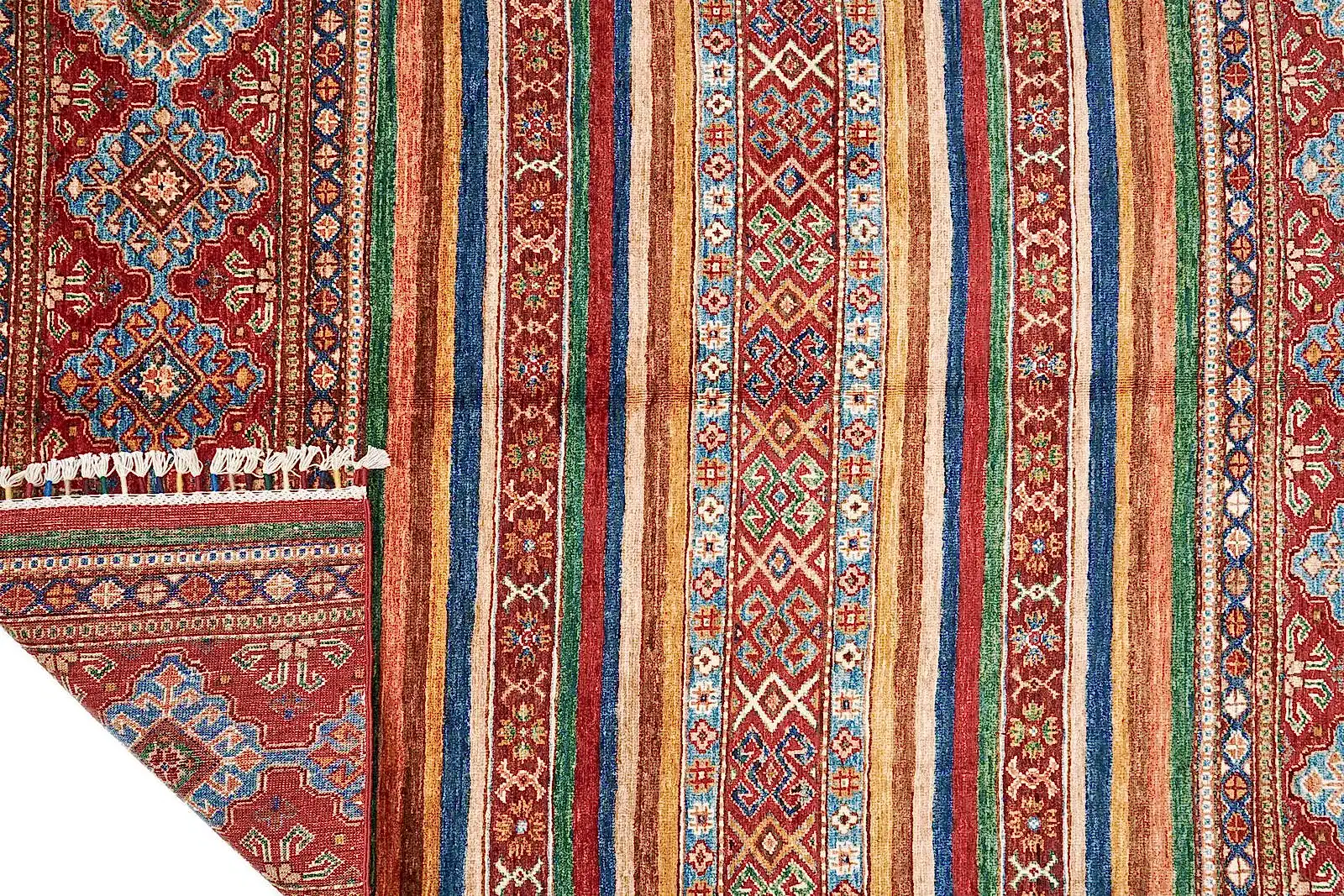 El Dokuma Bahtiyari Çok Renkli Yün ÖÇİB1071