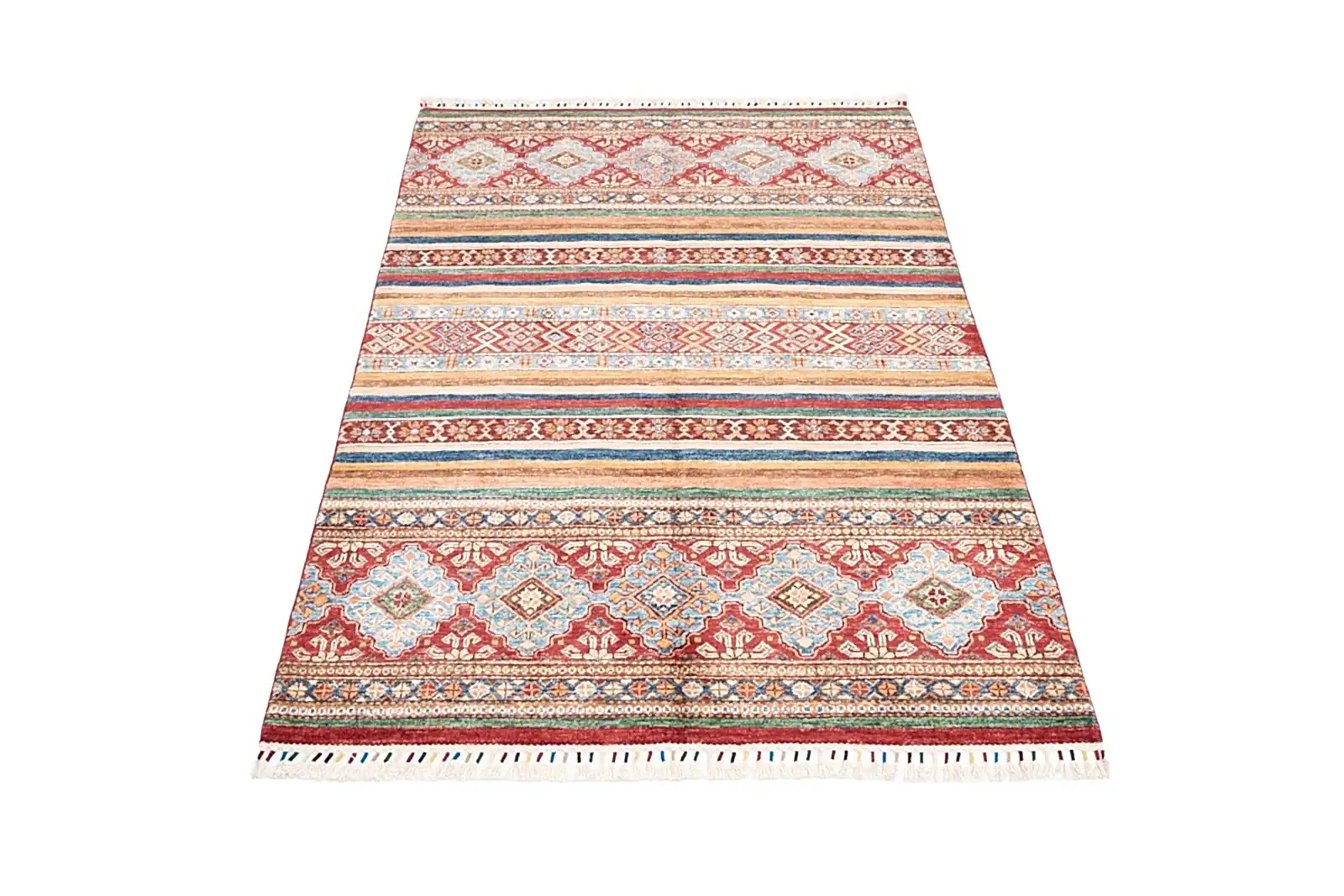 El Dokuma Bahtiyari Çok Renkli Yün ÖÇİB1071