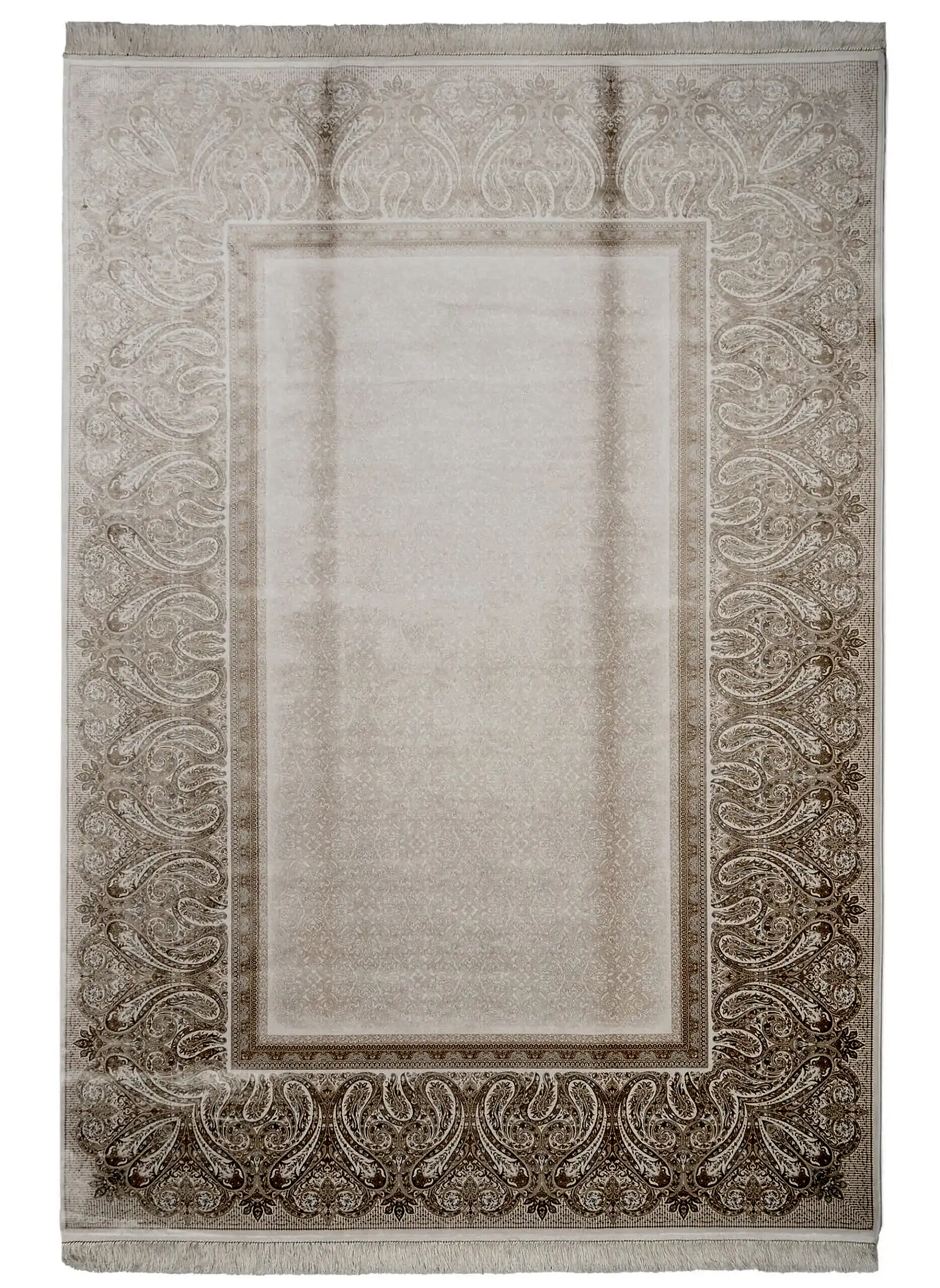 Makine İpek Jumeriah Krem Halı 6189