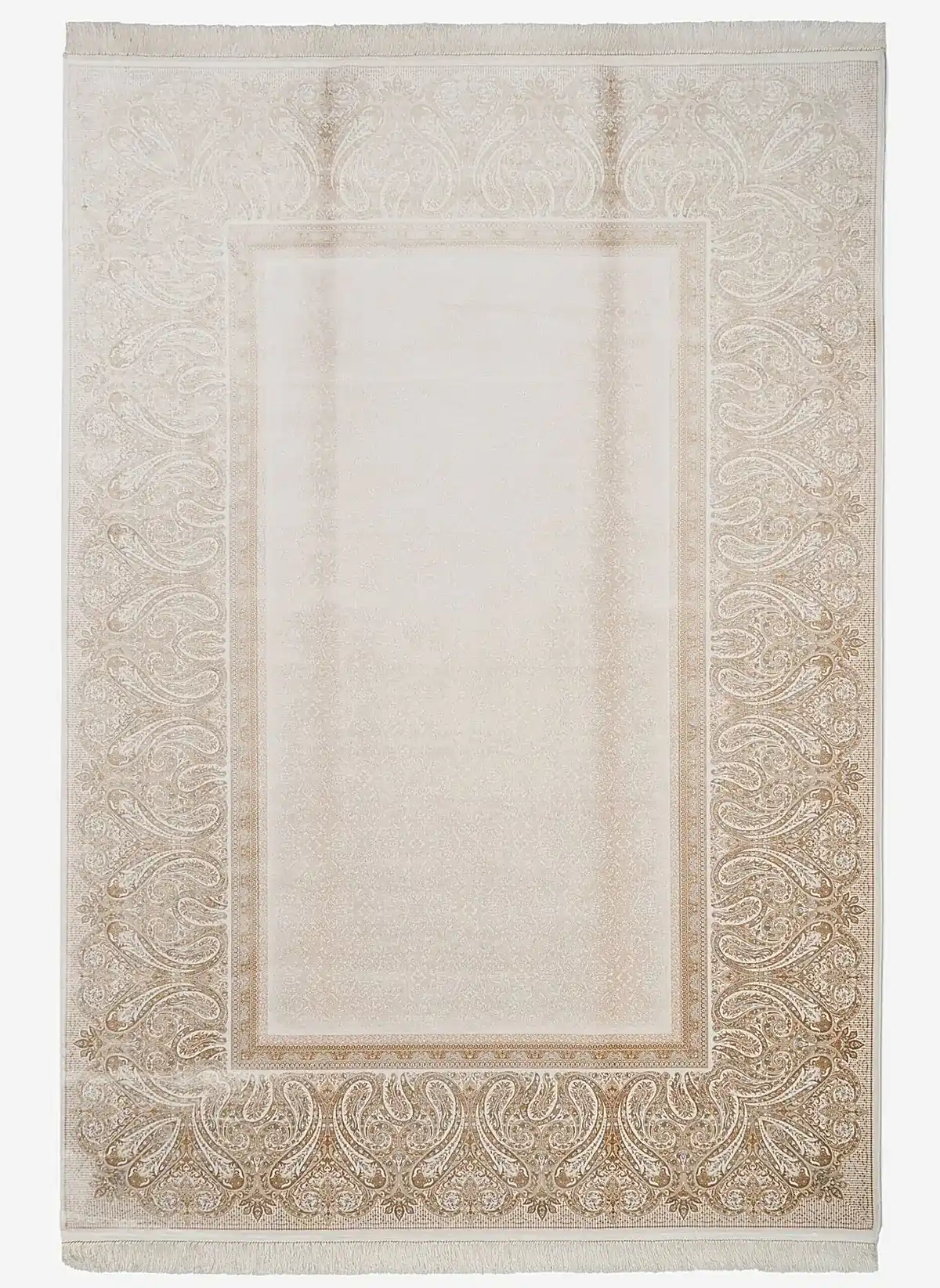 Makine İpek Jumeriah Krem Halı 6189