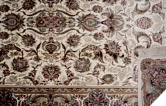 Makine İpek İsfahan Krem Halı ISF01