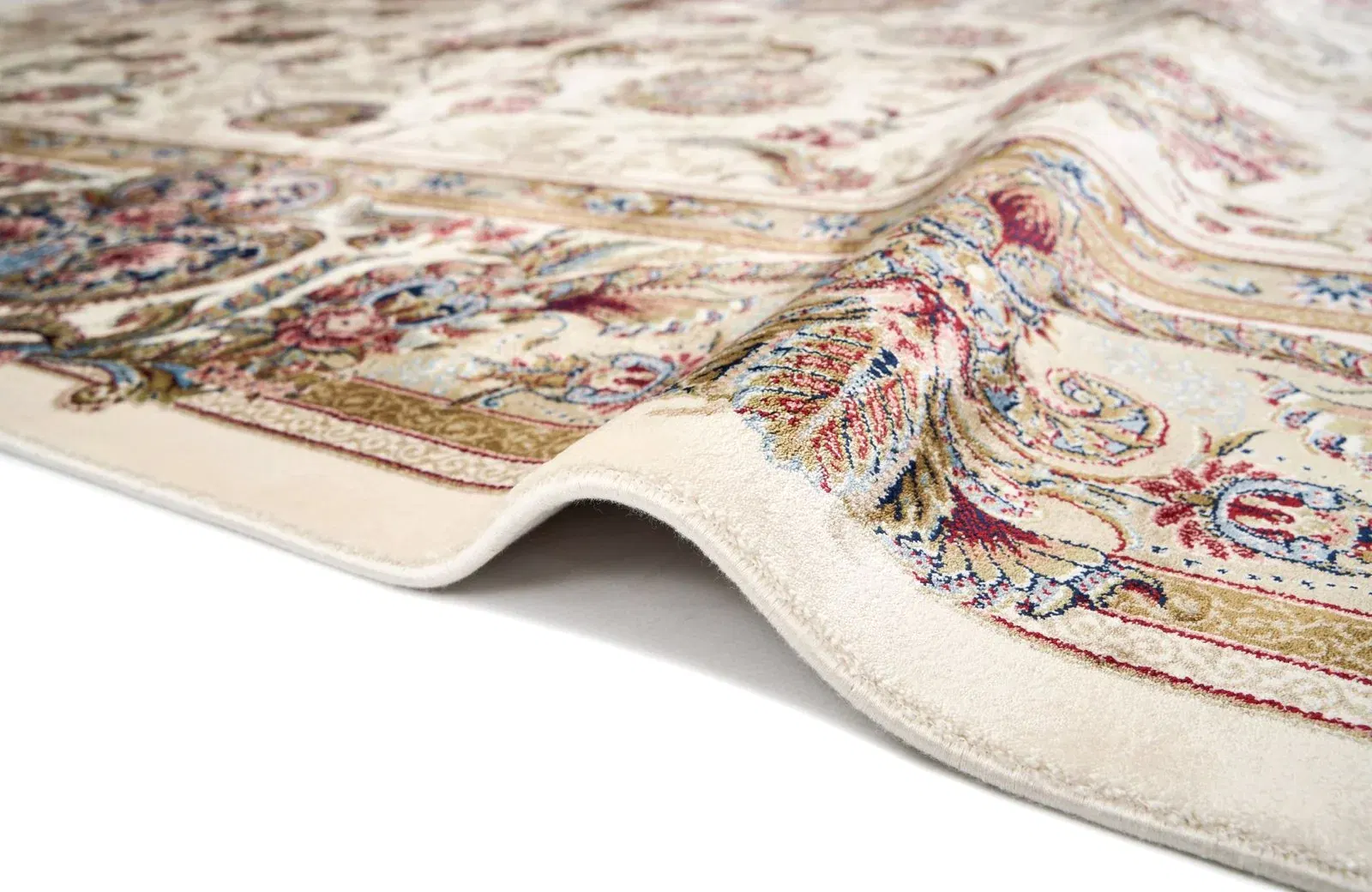 Makine İpek İsfahan Krem Halı ISF01