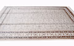 Makine İpek Jumeirah Krem Halı 6185