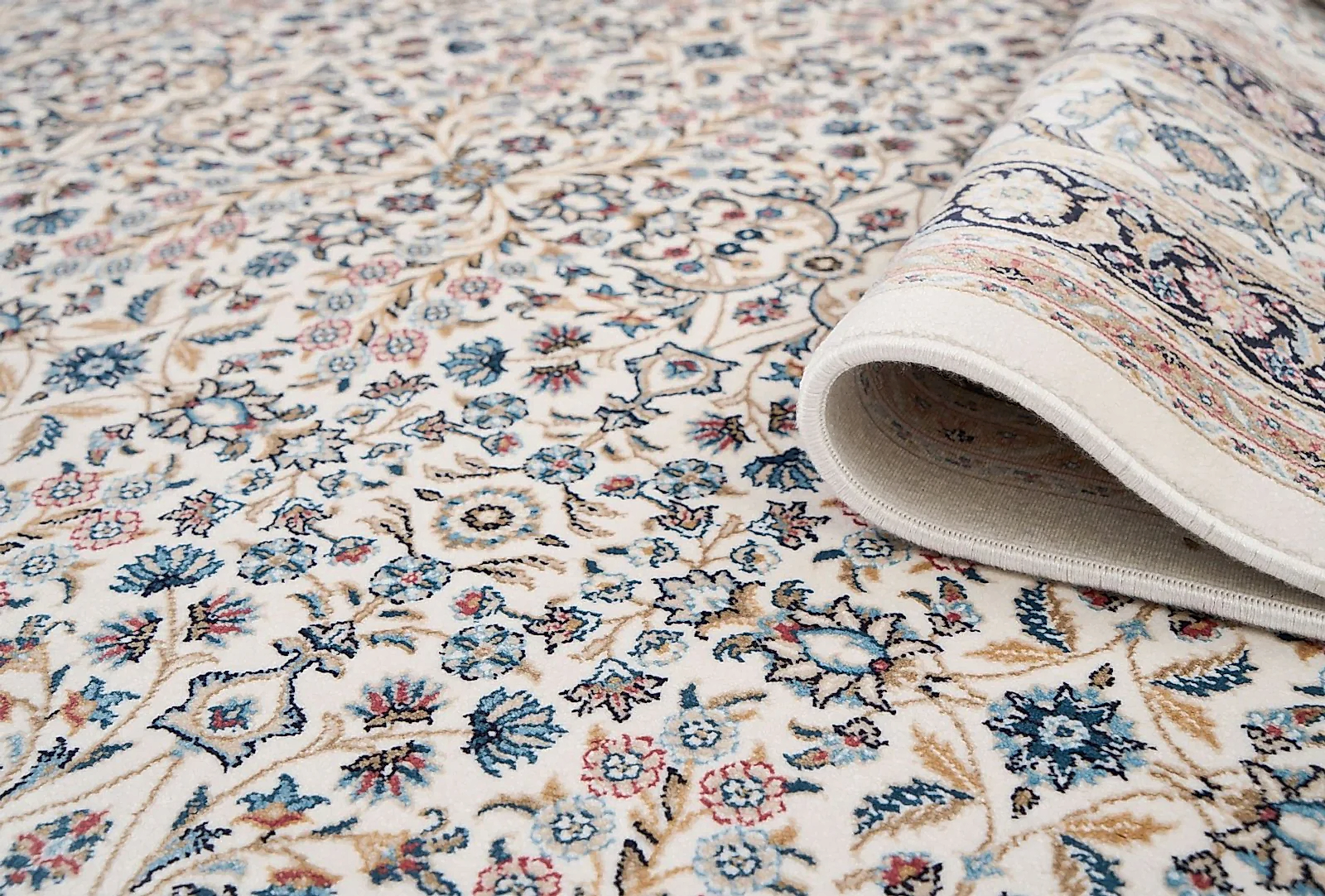 Makine İpek Jumeirah Krem Halı 6185