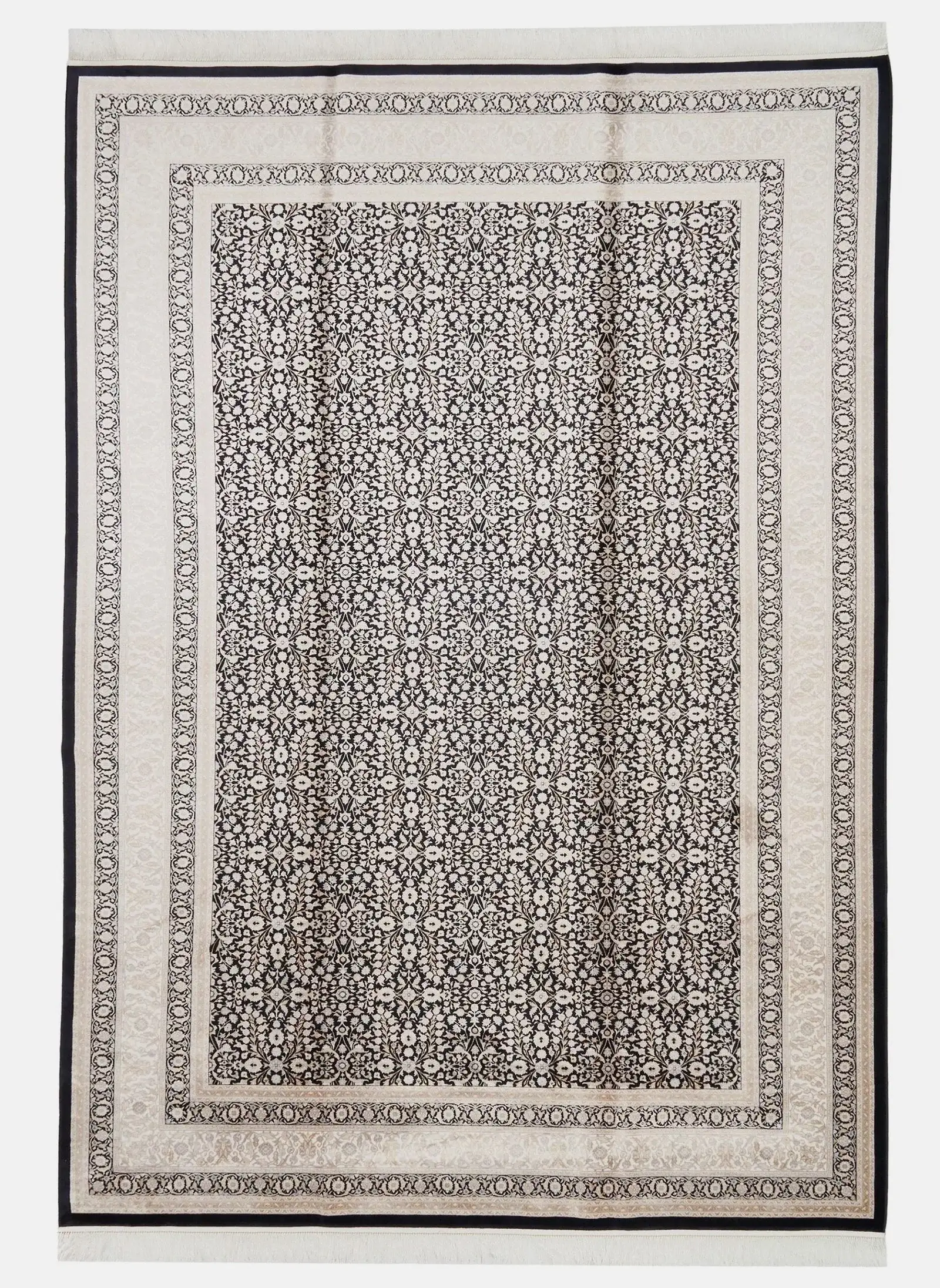 Makine İpek Jumeriah Krem Halı 6186