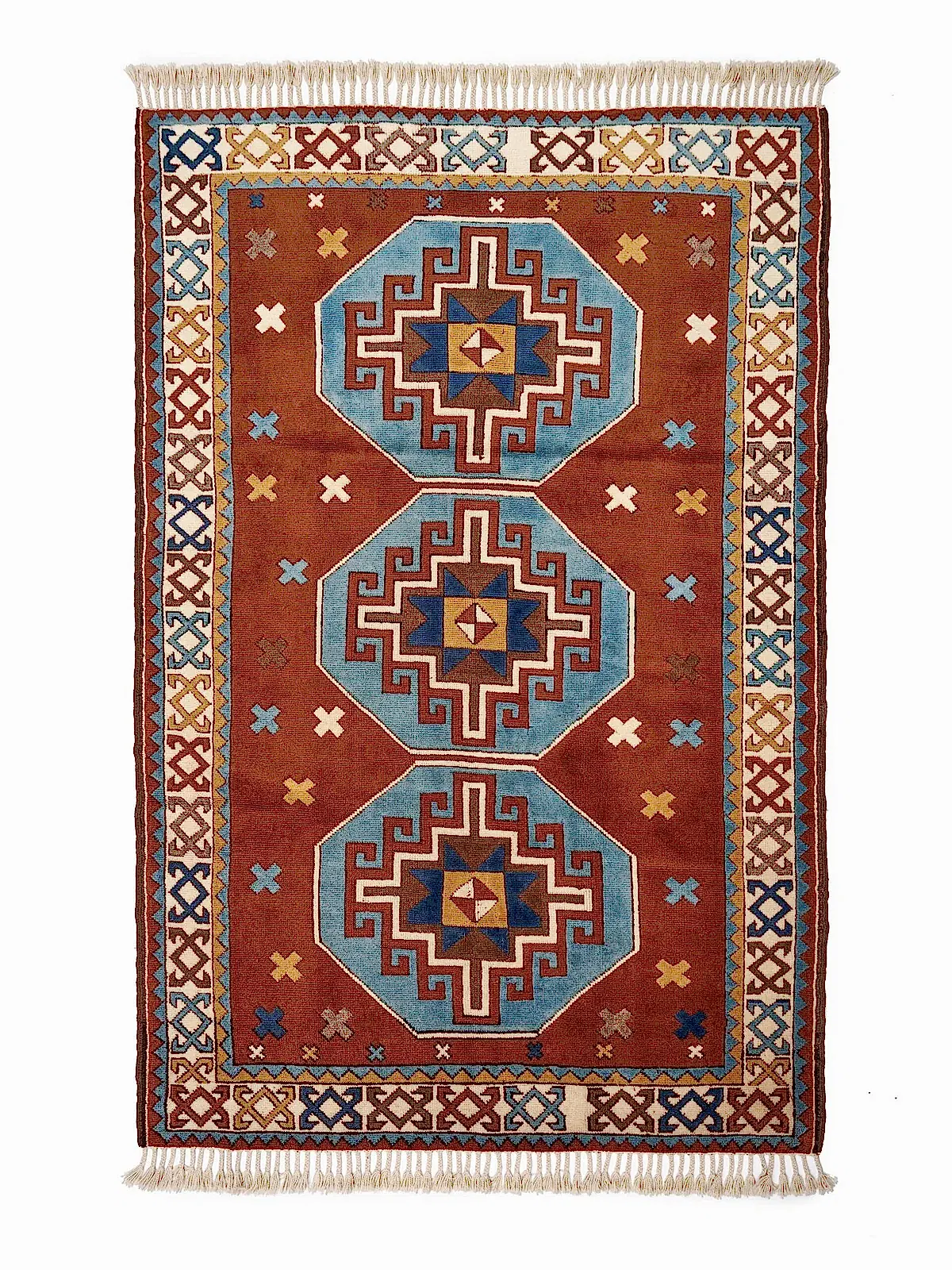 Öğretmenler Halı El Dokuma Seccade Yörük