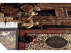 Öğretmenler Halı Tablo İran Makine ÖDİM493