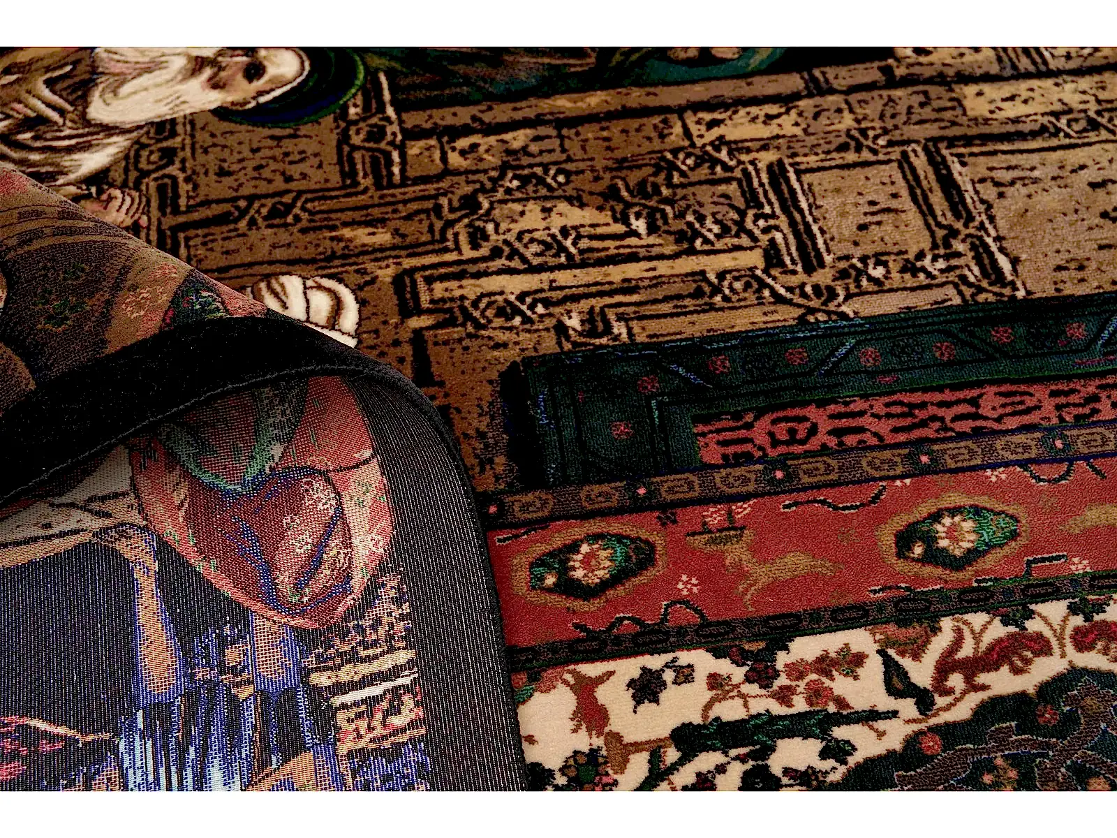 Öğretmenler Halı Tablo İran Makine ÖDİM493